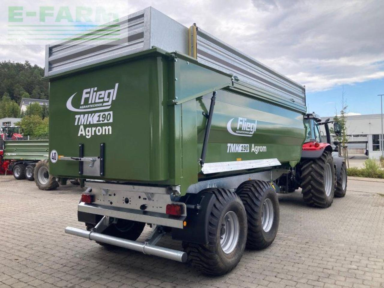 Fliegl tmk 190 fox - Сельскохозяйственный прицеп-самосвал: фото 3 Fliegl tmk 190 fox - Сельскохозяйственный прицеп-самосвал: фото 3