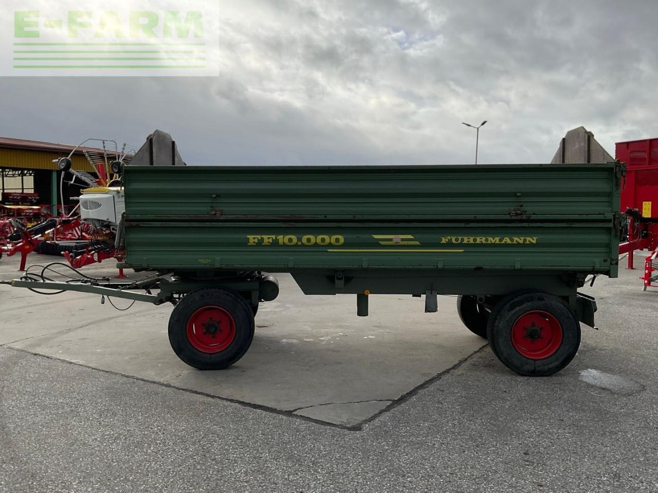 Fuhrmann FF 10.000 - Сельскохозяйственный прицеп-самосвал: фото 2 Fuhrmann FF 10.000 - Сельскохозяйственный прицеп-самосвал: фото 2