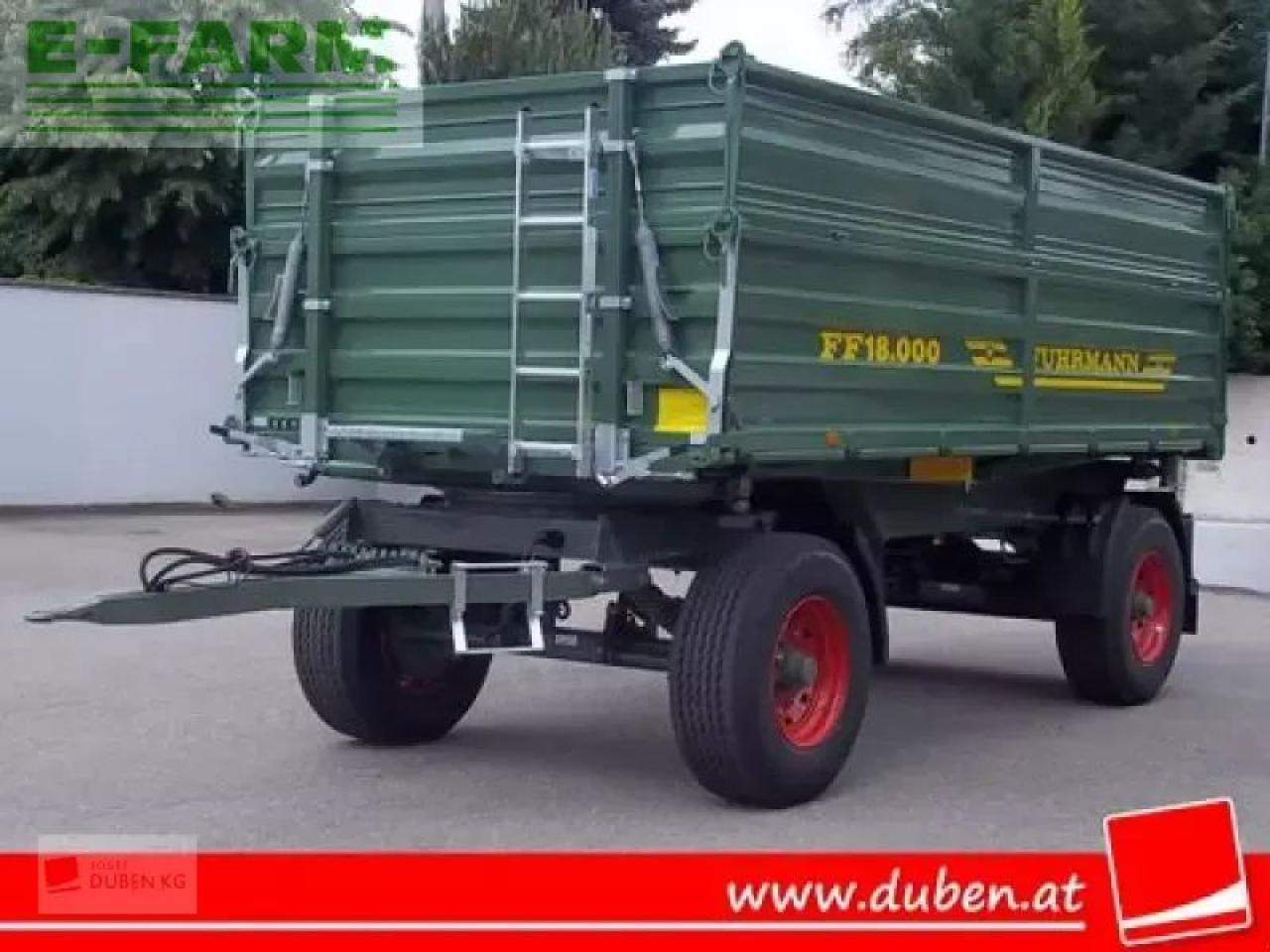 Fuhrmann ff 16.000 - Сельскохозяйственный прицеп-самосвал: фото 5 Fuhrmann ff 16.000 - Сельскохозяйственный прицеп-самосвал: фото 5