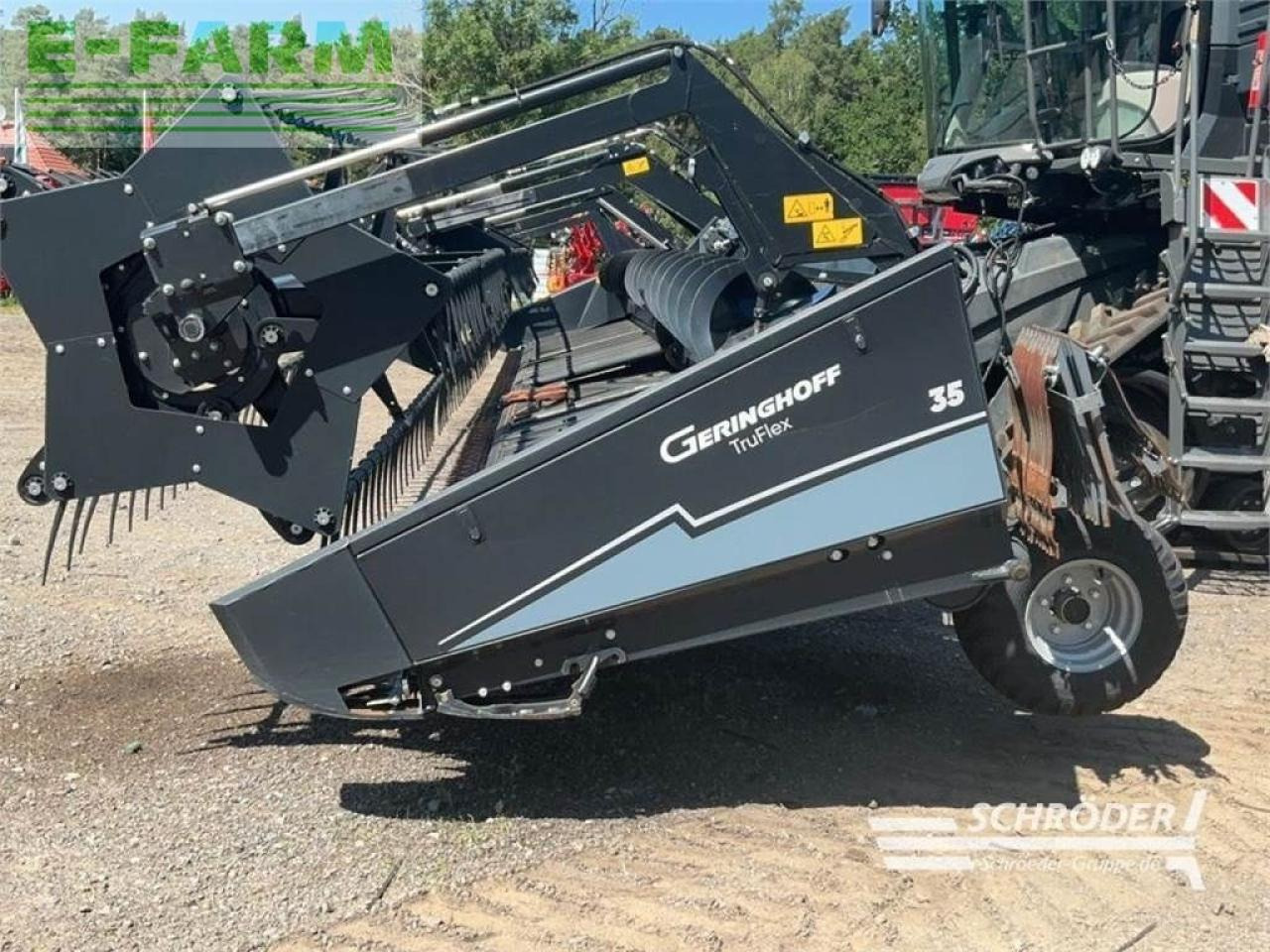 Geringhoff 10,65m bandschneidwerk truflex 35 +wagen - Оборудование для кормоуборочного комбайна: фото 2 Geringhoff 10,65m bandschneidwerk truflex 35 +wagen - Оборудование для кормоуборочного комбайна: фото 2