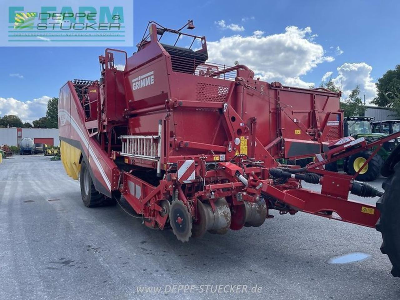 Grimme evo 280 - Картофелеуборочный комбайн: фото 5 Grimme evo 280 - Картофелеуборочный комбайн: фото 5