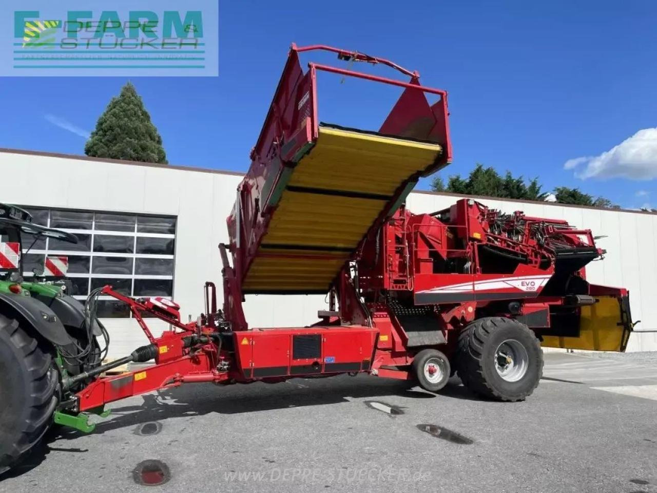Grimme evo 280 - Картофелеуборочный комбайн: фото 1 Grimme evo 280 - Картофелеуборочный комбайн: фото 1