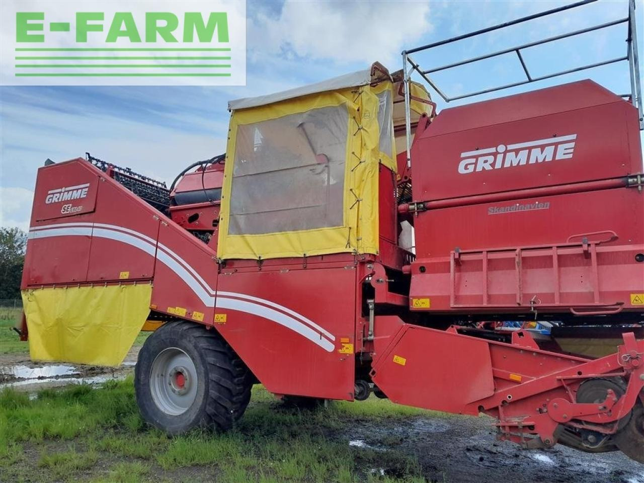 Grimme se 150-60 inkl. løgindføring - Картофелеуборочный комбайн: фото 4 Grimme se 150-60 inkl. løgindføring - Картофелеуборочный комбайн: фото 4