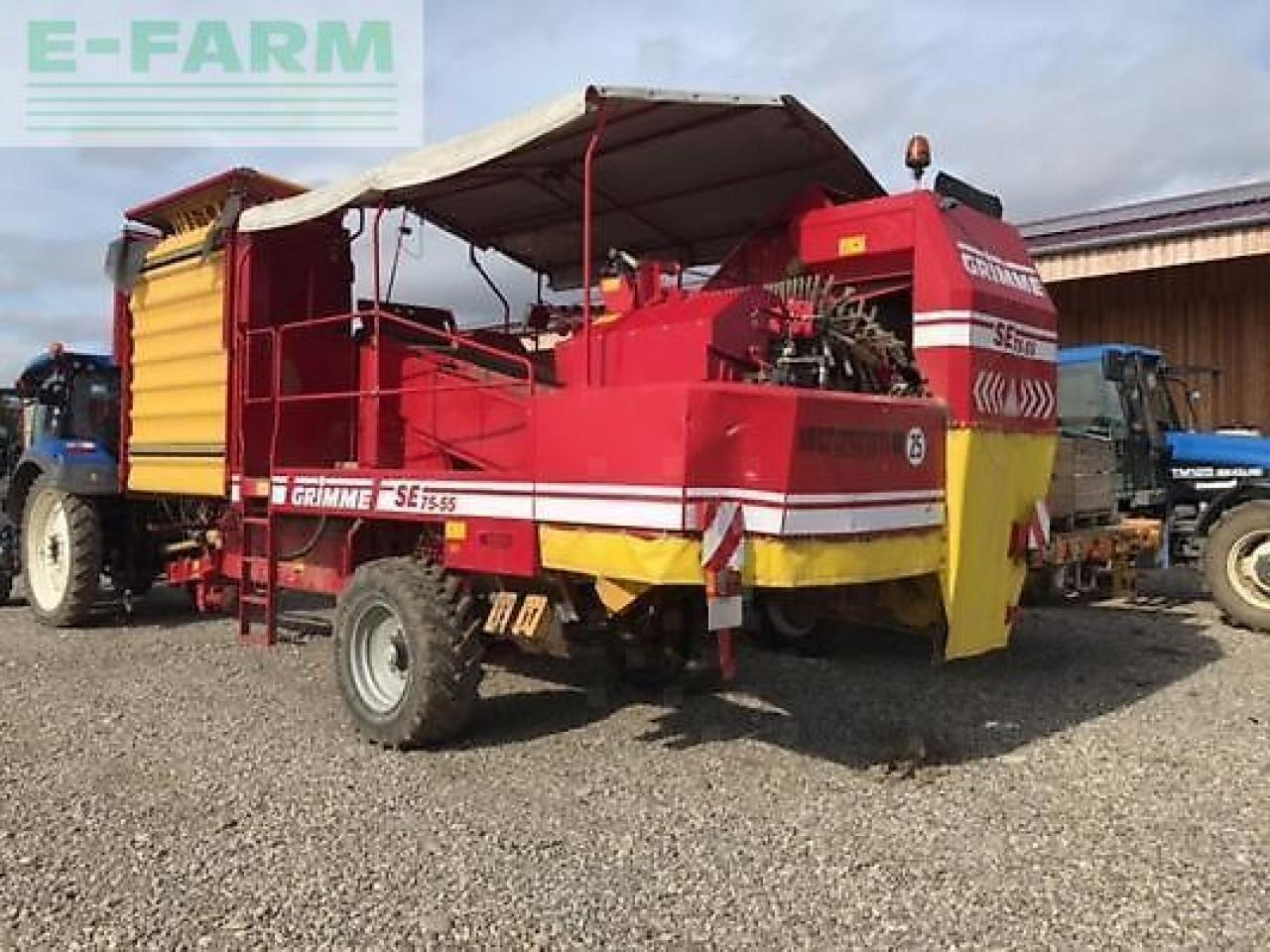 Grimme se75-55 - Картофелеуборочный комбайн: фото 4 Grimme se75-55 - Картофелеуборочный комбайн: фото 4