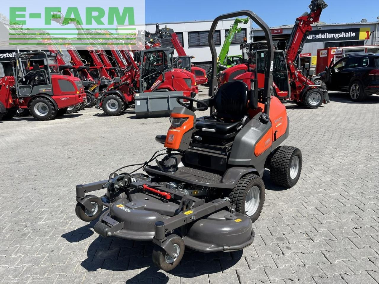 Husqvarna p 535hx hybrid rider nur 10h - Трактор: фото 1 Husqvarna p 535hx hybrid rider nur 10h - Трактор: фото 1