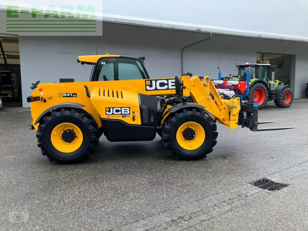 Телескопический погрузчик JCB 541-70 agri plus: фото 6