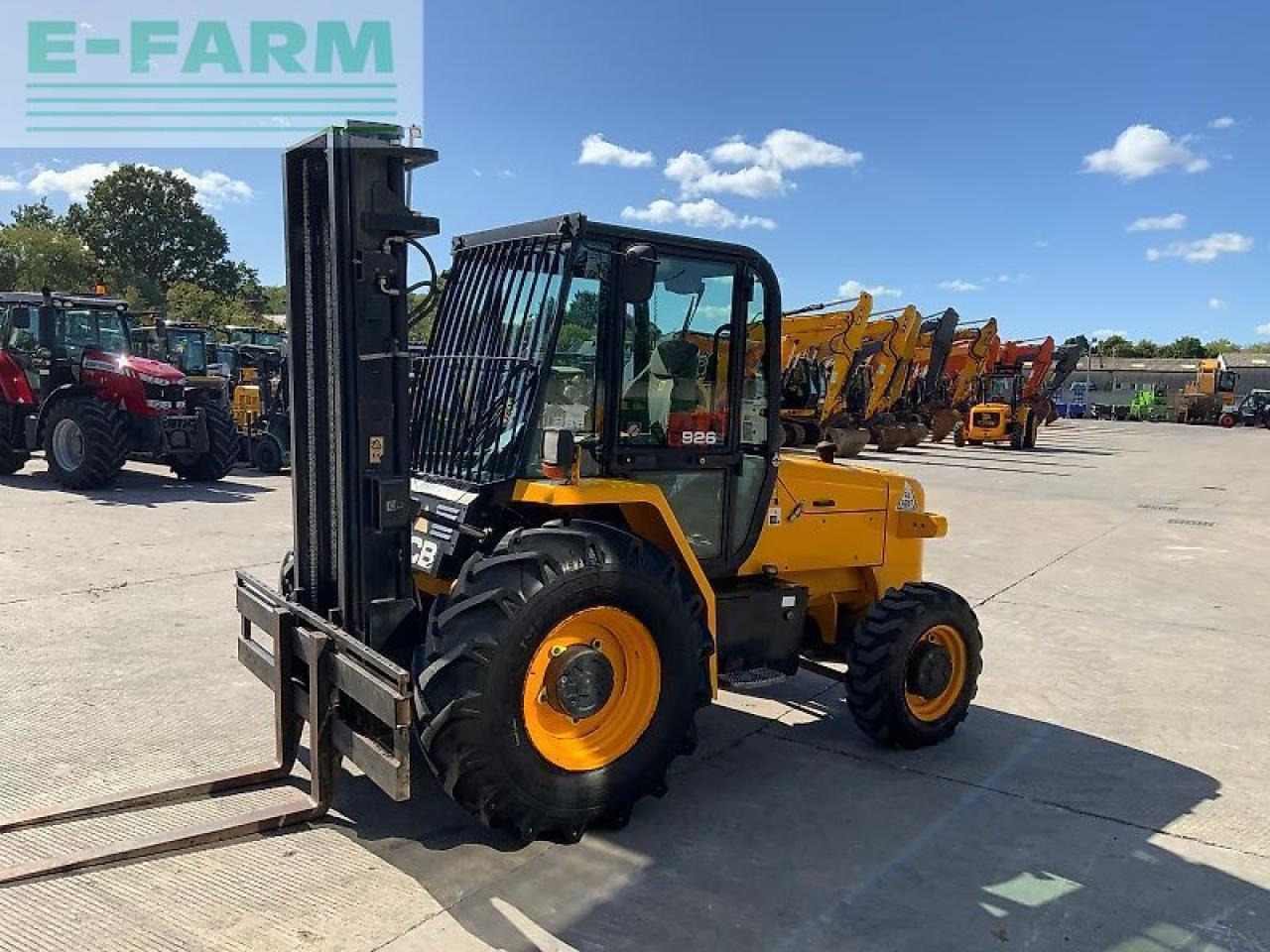 JCB 926 rough terrain fork lift (st24556) - Вилочный погрузчик: фото 5 JCB 926 rough terrain fork lift (st24556) - Вилочный погрузчик: фото 5