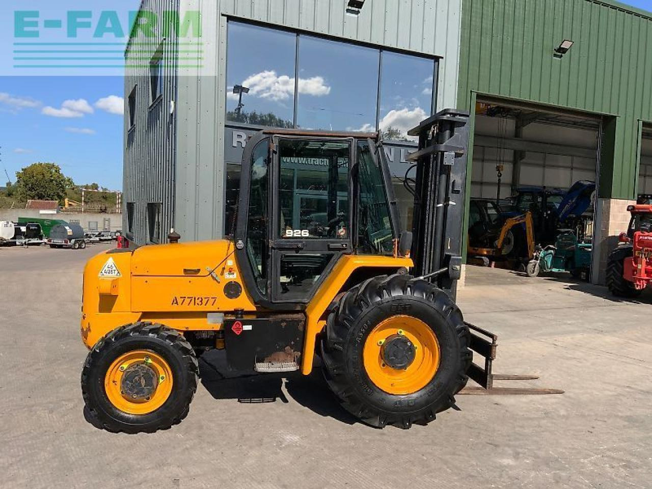 JCB 926 rough terrain fork lift (st24556) - Вилочный погрузчик: фото 2 JCB 926 rough terrain fork lift (st24556) - Вилочный погрузчик: фото 2