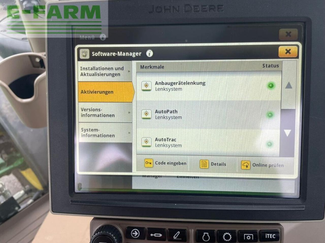 Трактор John Deere 6250r: фото 19