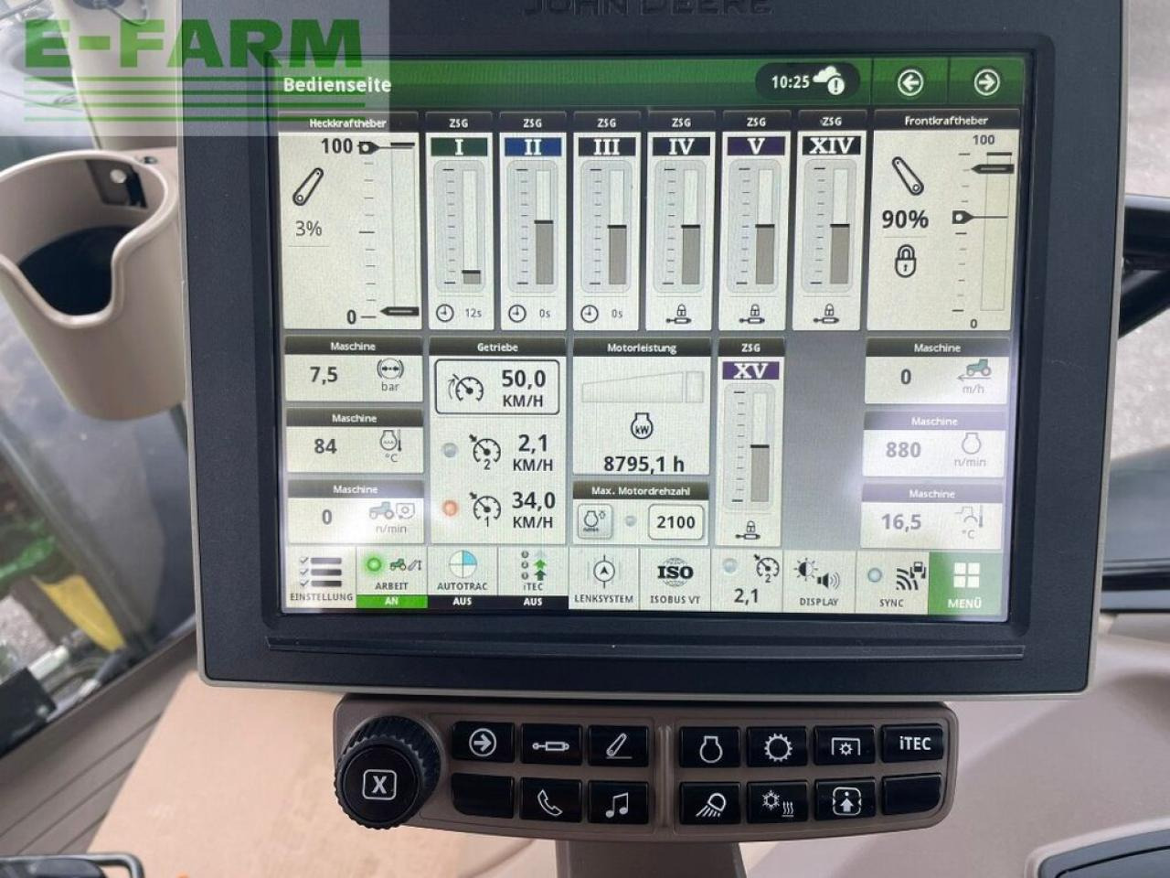 Трактор John Deere 6250r: фото 20