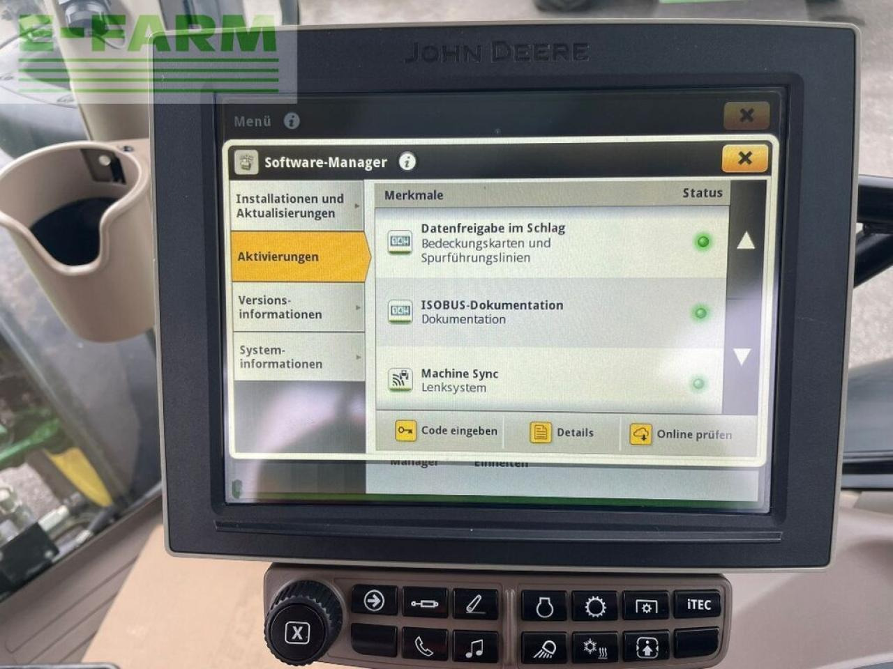 Трактор John Deere 6250r: фото 16