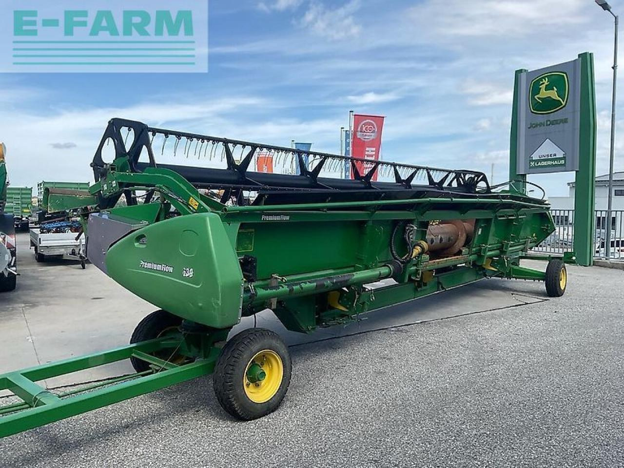John Deere 630 premium flow - Оборудование для кормоуборочного комбайна: фото 1 John Deere 630 premium flow - Оборудование для кормоуборочного комбайна: фото 1