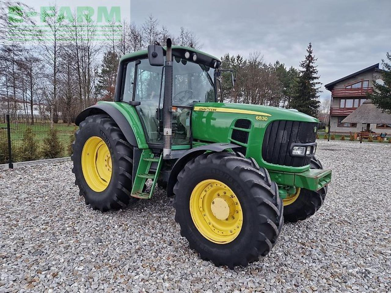 Трактор John Deere 6830: фото 6