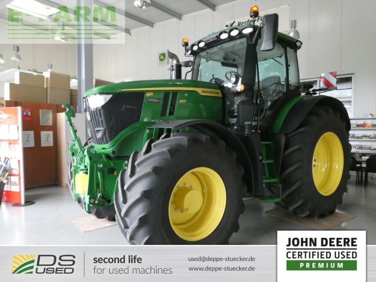 John Deere 6r 250 - Трактор: фото 1 John Deere 6r 250 - Трактор: фото 1