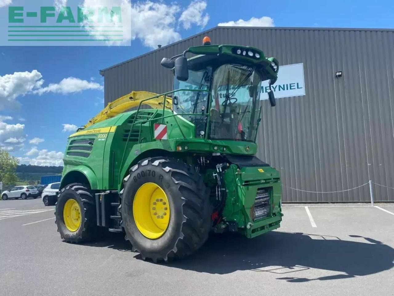 John Deere 8200 - Кормоуборочный комбайн: фото 1 John Deere 8200 - Кормоуборочный комбайн: фото 1