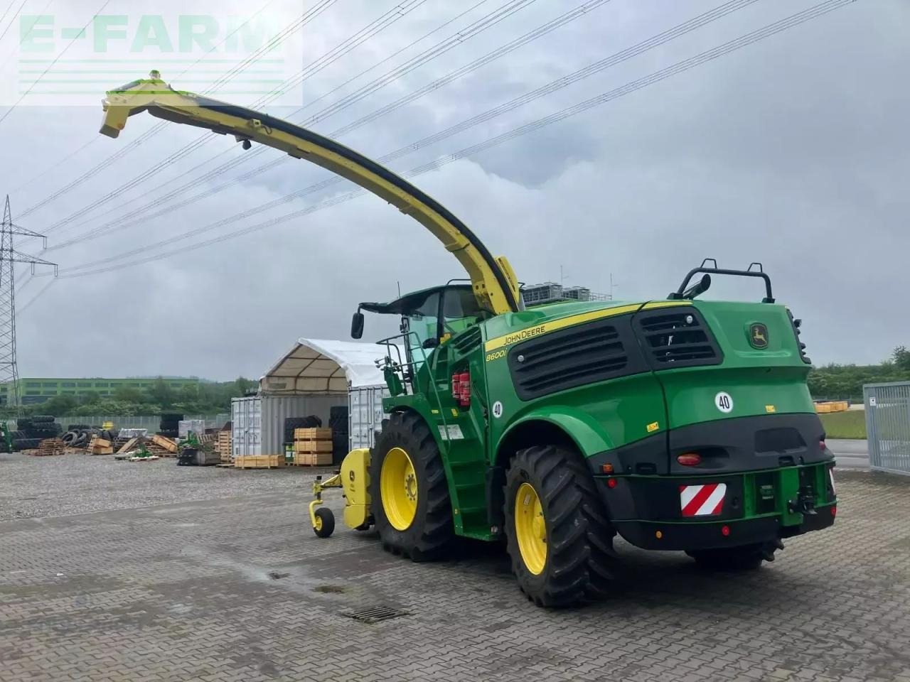 John Deere 8600i - Кормоуборочный комбайн: фото 3 John Deere 8600i - Кормоуборочный комбайн: фото 3