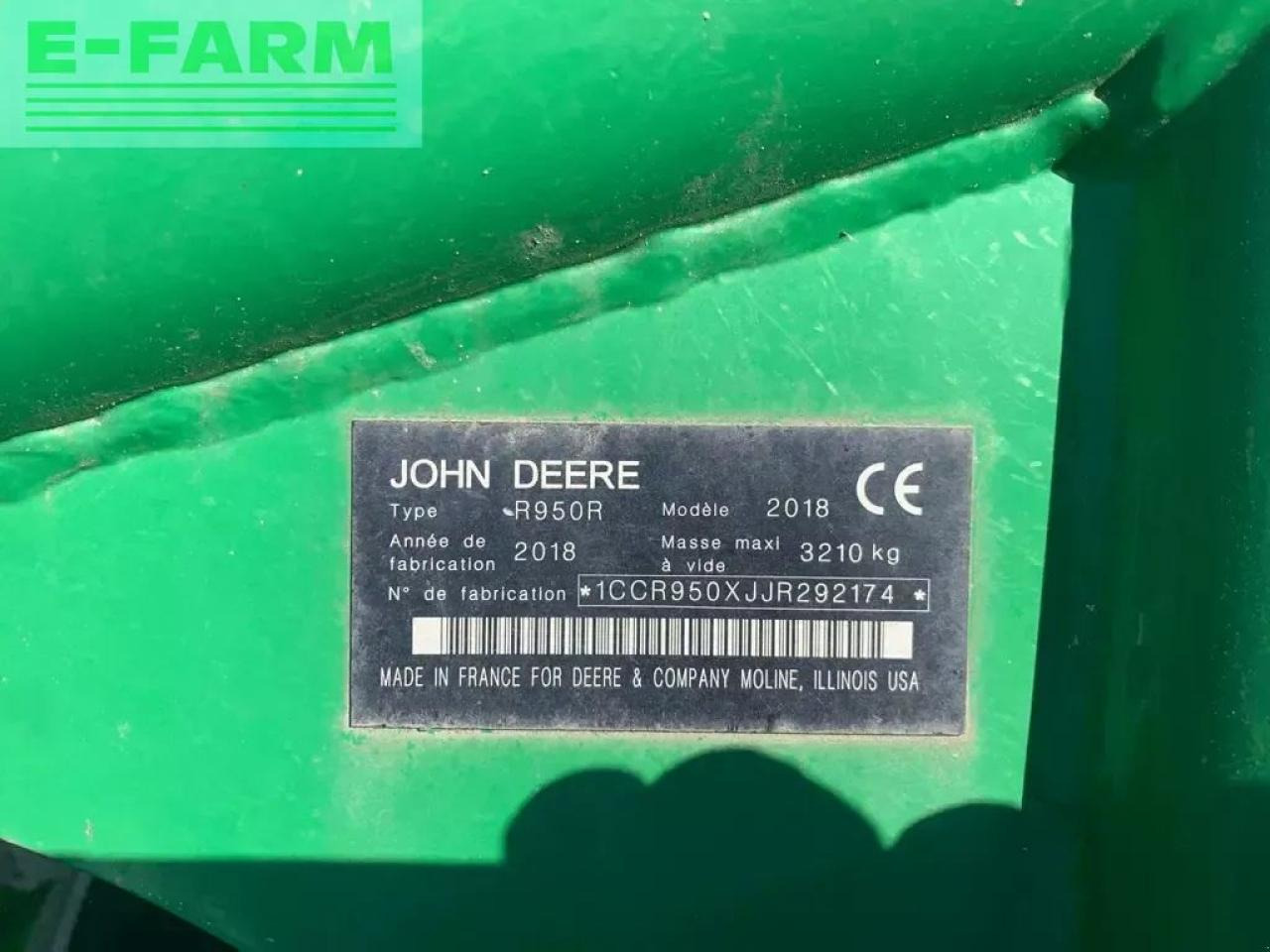 John Deere 950r - Косилка: фото 3 John Deere 950r - Косилка: фото 3