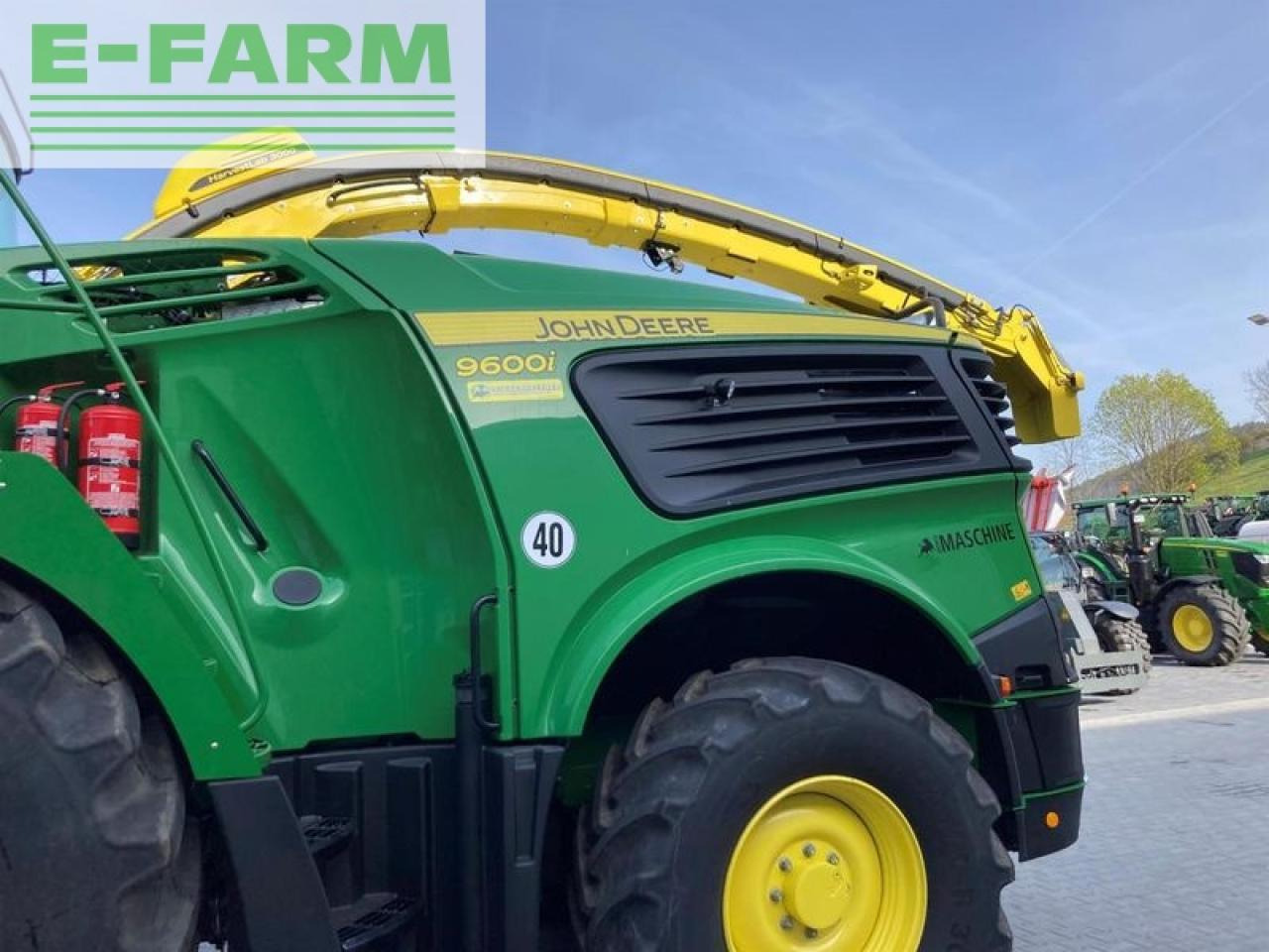 John Deere 9600i - Кормоуборочный комбайн: фото 3 John Deere 9600i - Кормоуборочный комбайн: фото 3