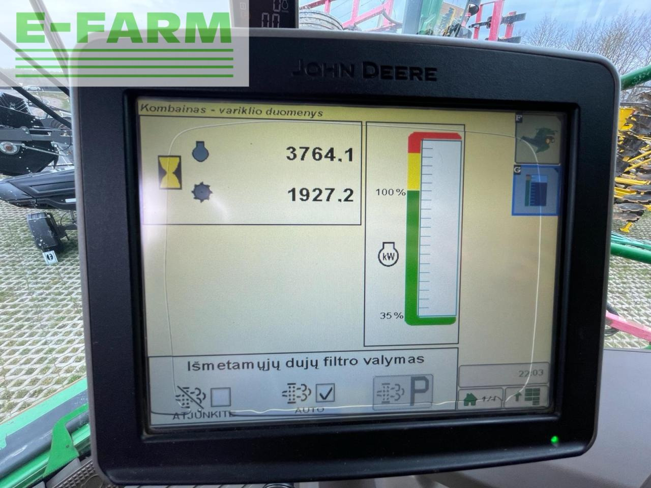 Зерноуборочный комбайн John Deere S690i: фото 20
