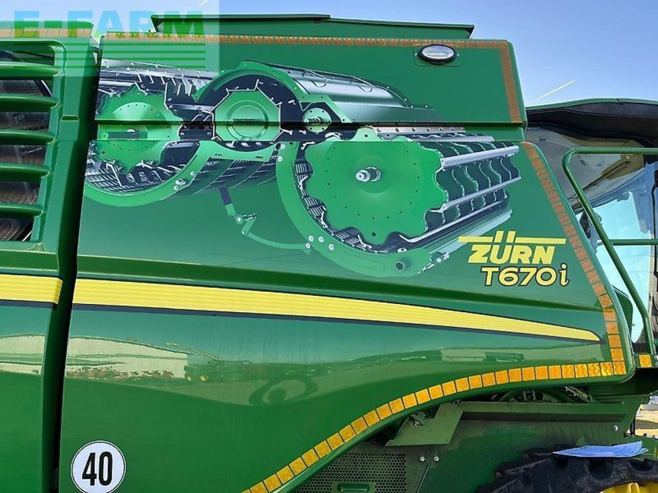 John Deere t670 - Зерноуборочный комбайн: фото 3 John Deere t670 - Зерноуборочный комбайн: фото 3