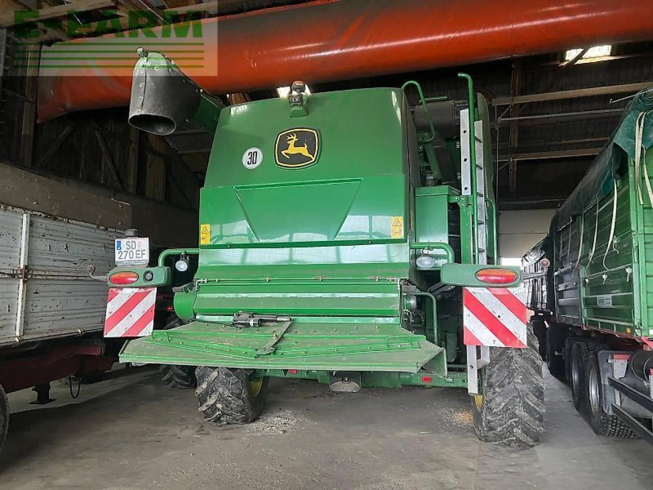 John Deere t670 - Зерноуборочный комбайн: фото 3 John Deere t670 - Зерноуборочный комбайн: фото 3
