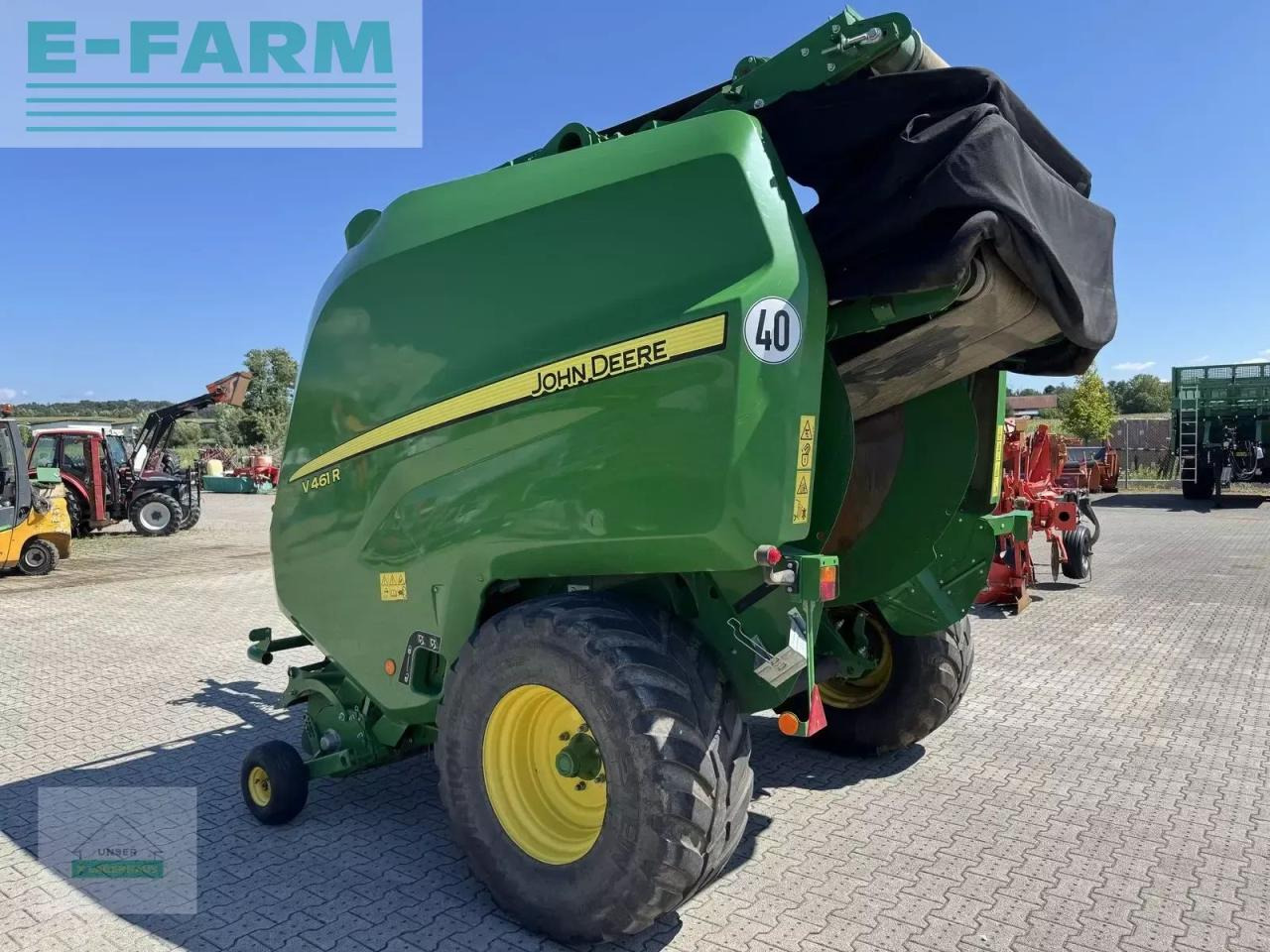 John Deere v461r - Пресс-подборщик тюковый: фото 3 John Deere v461r - Пресс-подборщик тюковый: фото 3