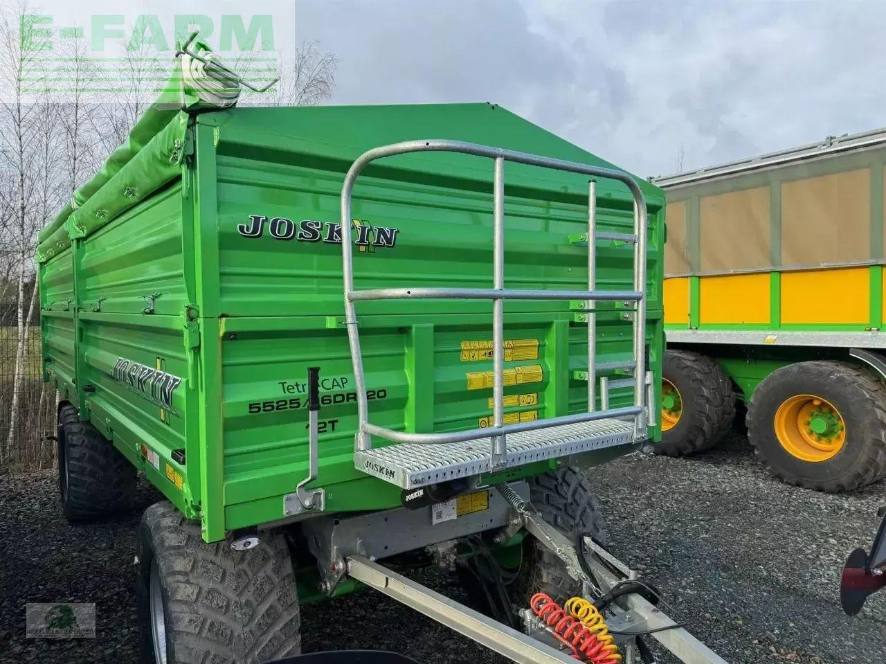 Joskin tetra-cap 5525/16dr120 - Сельскохозяйственный прицеп-самосвал: фото 2 Joskin tetra-cap 5525/16dr120 - Сельскохозяйственный прицеп-самосвал: фото 2