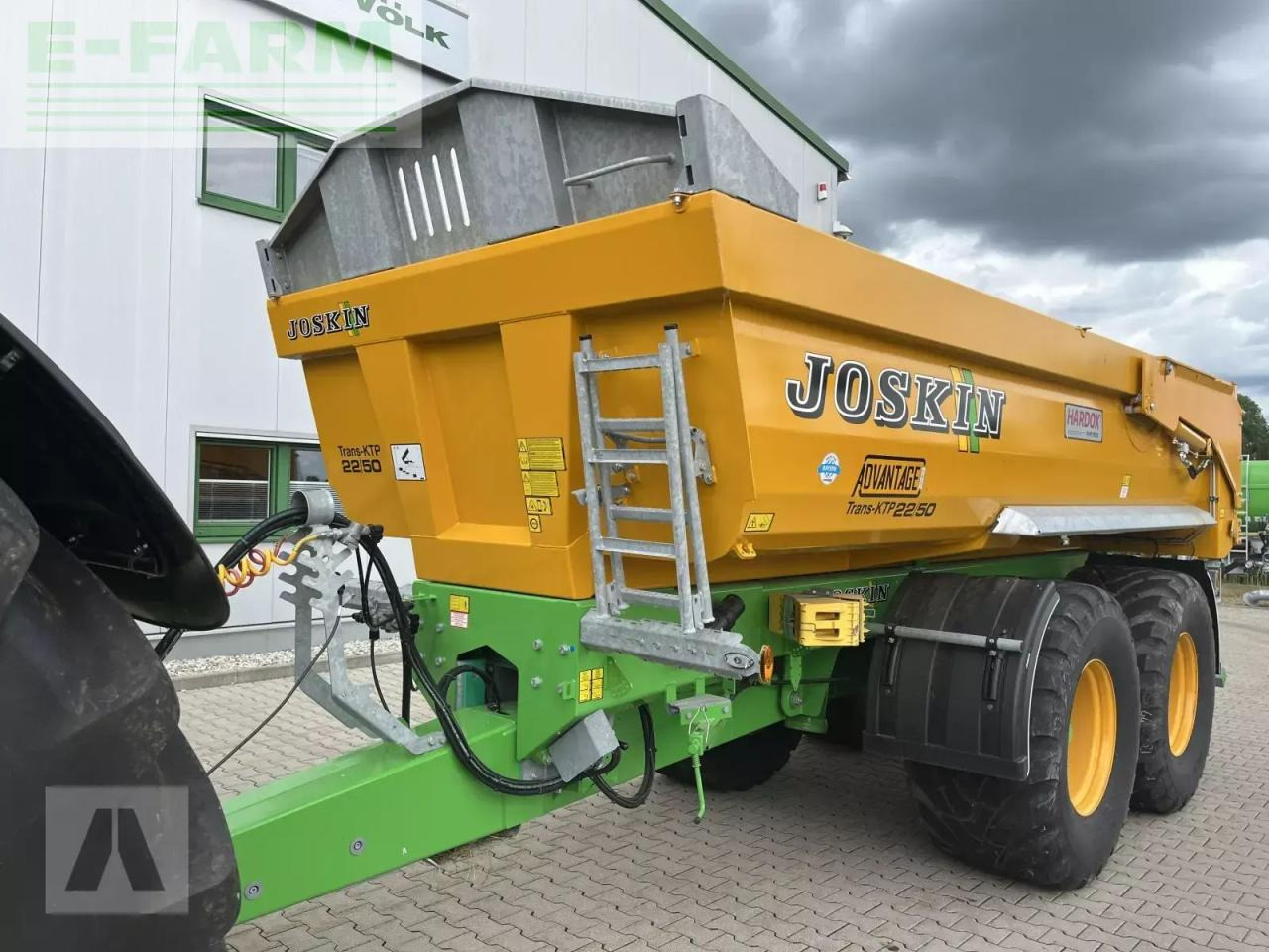 Joskin trans-ktp 22-50 hardox - Сельскохозяйственный прицеп-самосвал: фото 2 Joskin trans-ktp 22-50 hardox - Сельскохозяйственный прицеп-самосвал: фото 2
