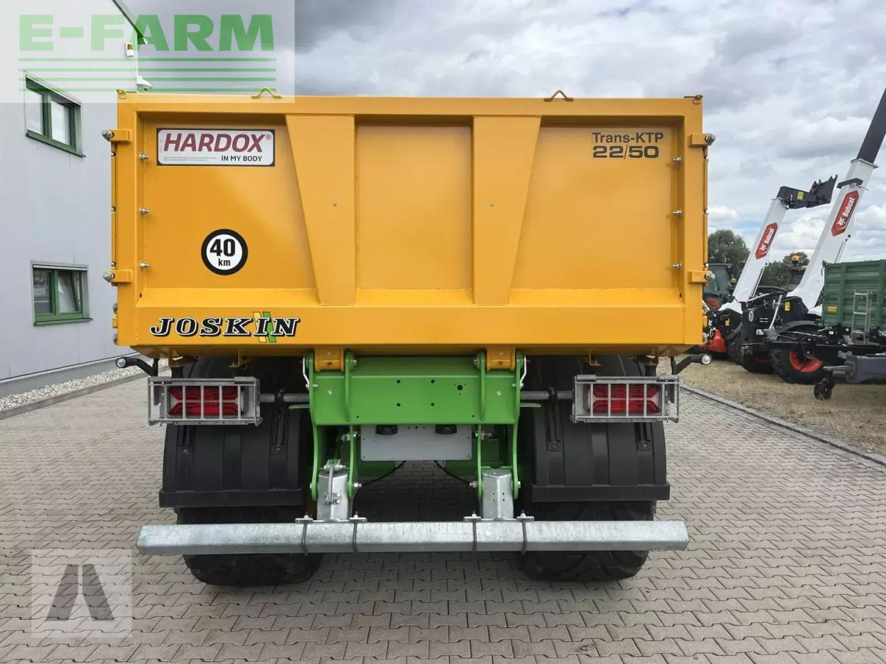 Joskin trans-ktp 22-50 hardox - Сельскохозяйственный прицеп-самосвал: фото 5 Joskin trans-ktp 22-50 hardox - Сельскохозяйственный прицеп-самосвал: фото 5
