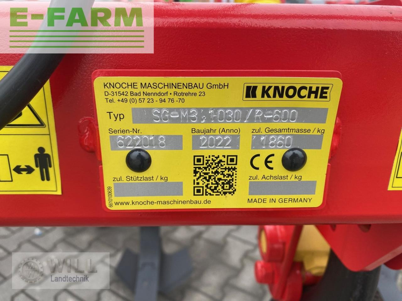 Knoche sg-m 3 1030 - Культиватор: фото 5 Knoche sg-m 3 1030 - Культиватор: фото 5