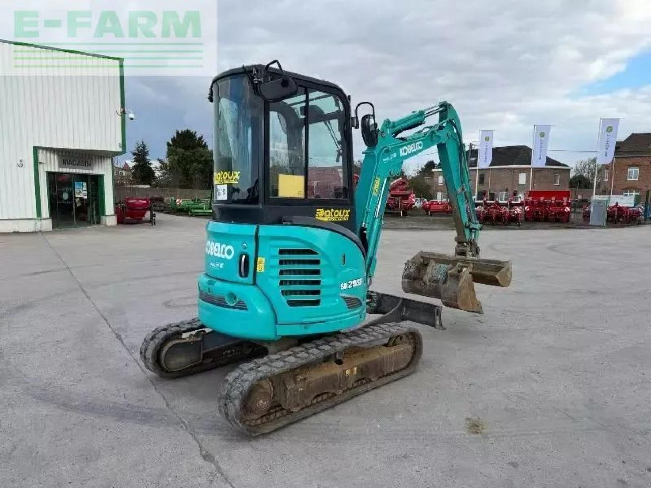 Kobelco sk 25 sr-6e - Мини-экскаватор: фото 4 Kobelco sk 25 sr-6e - Мини-экскаватор: фото 4