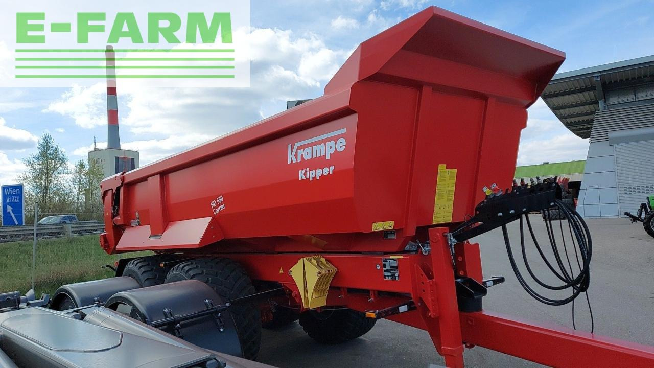 Krampe HD 550 Carrier / HP 20 - Сельскохозяйственный прицеп-самосвал: фото 4 Krampe HD 550 Carrier / HP 20 - Сельскохозяйственный прицеп-самосвал: фото 4