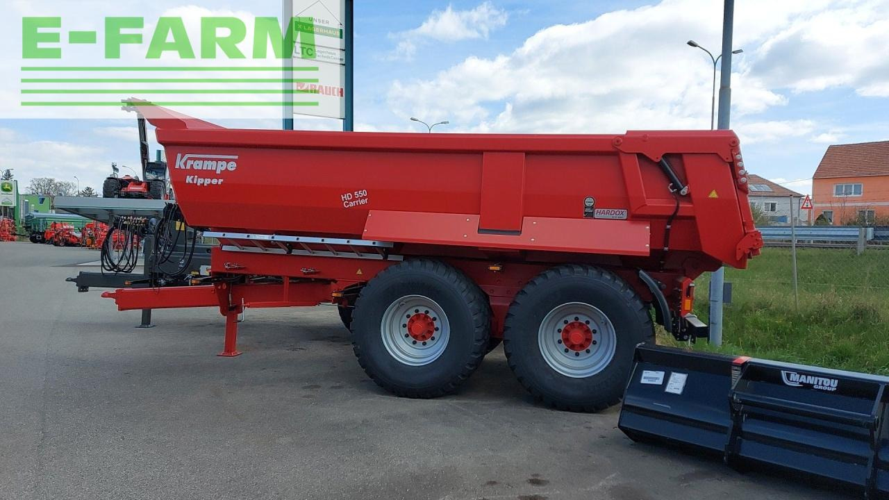 Krampe HD 550 Carrier / HP 20 - Сельскохозяйственный прицеп-самосвал: фото 2 Krampe HD 550 Carrier / HP 20 - Сельскохозяйственный прицеп-самосвал: фото 2