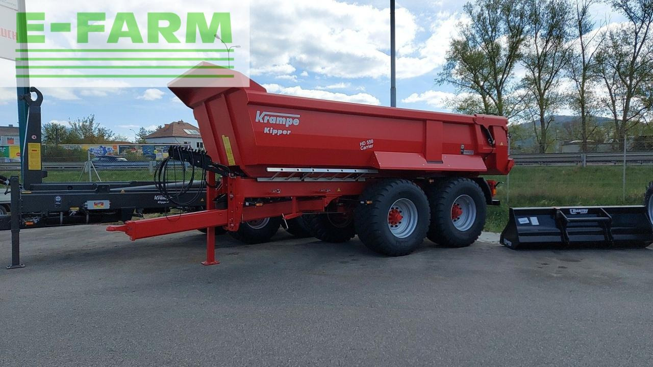 Krampe HD 550 Carrier / HP 20 - Сельскохозяйственный прицеп-самосвал: фото 1 Krampe HD 550 Carrier / HP 20 - Сельскохозяйственный прицеп-самосвал: фото 1