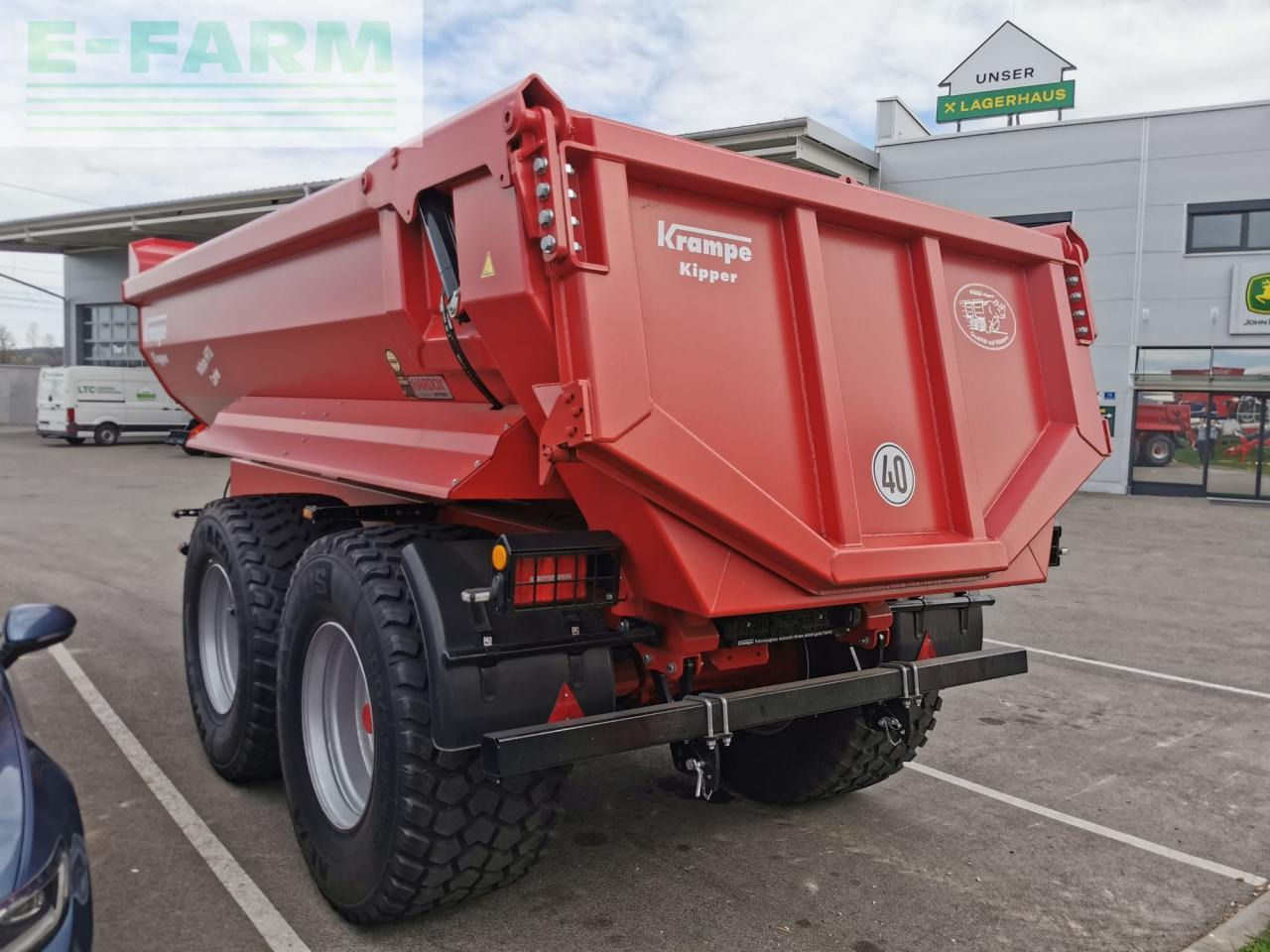 Krampe HP 20 Carrier - Сельскохозяйственный прицеп-самосвал: фото 5 Krampe HP 20 Carrier - Сельскохозяйственный прицеп-самосвал: фото 5
