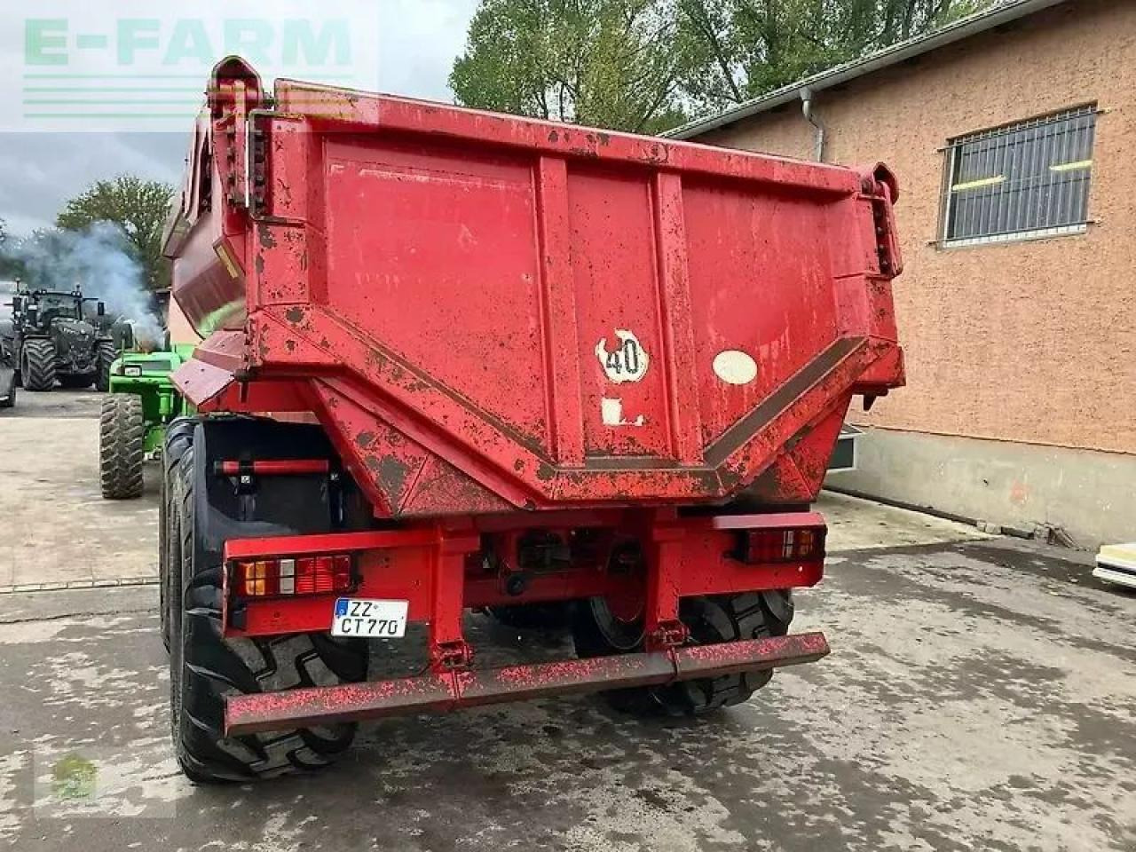 Сельскохозяйственный прицеп-самосвал Krampe hp 20: фото 6