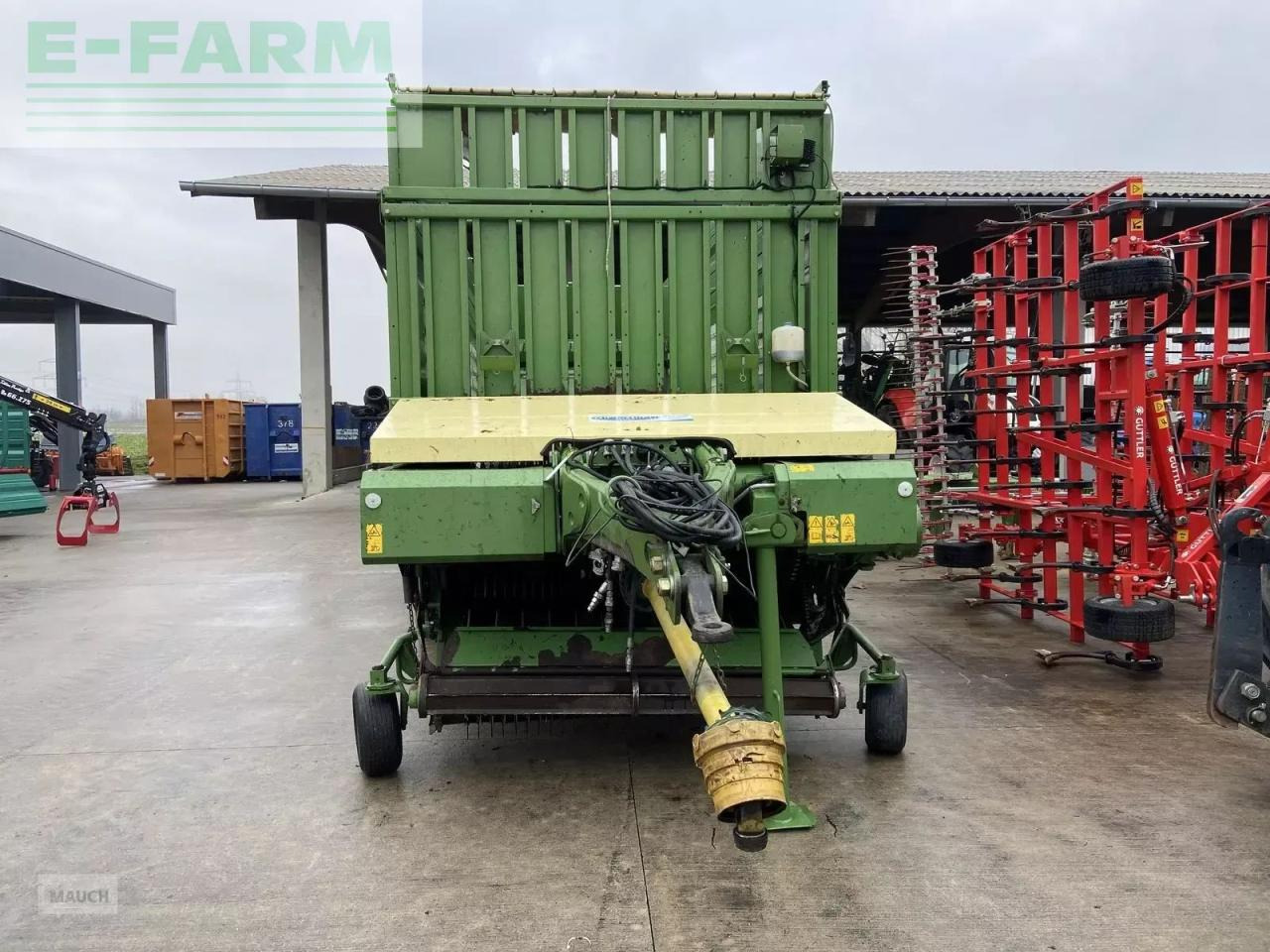 Krone ax 280 gd - Самозагружающийся прицеп: фото 3 Krone ax 280 gd - Самозагружающийся прицеп: фото 3