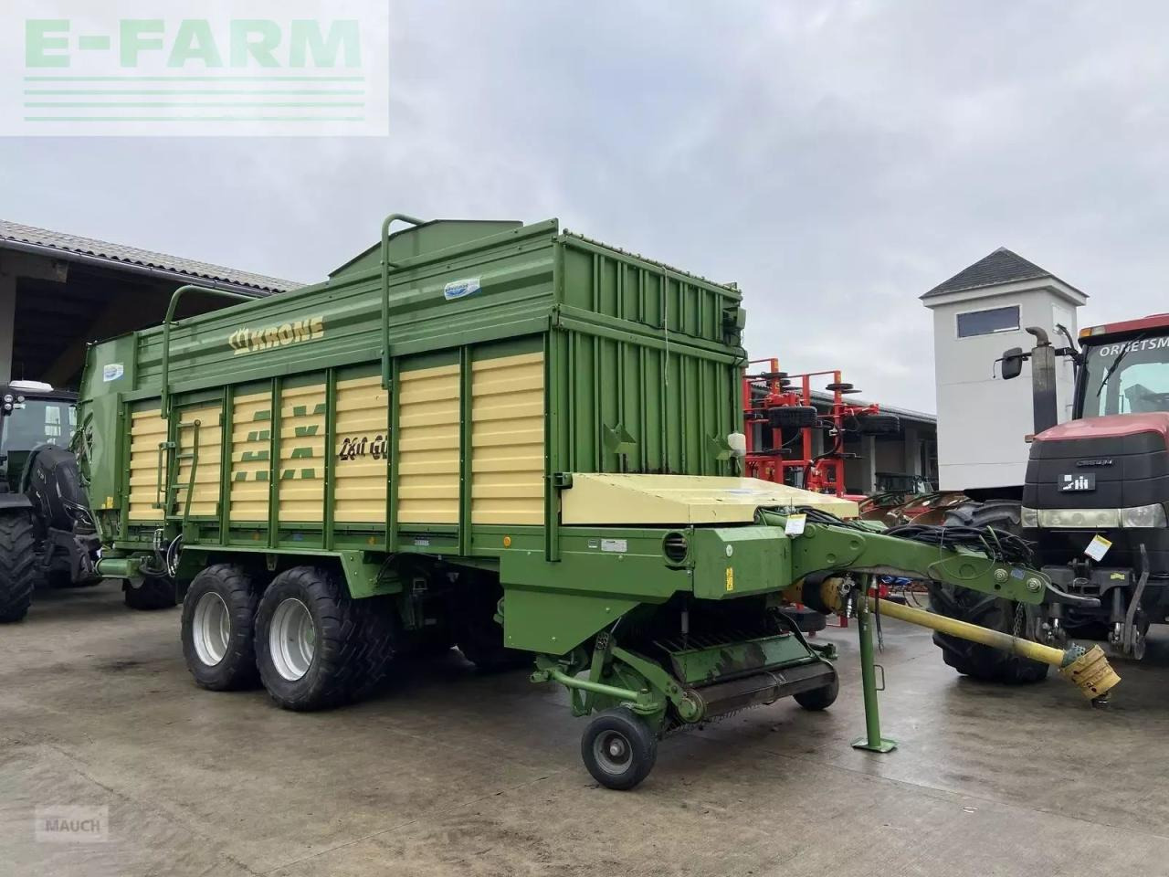 Krone ax 280 gd - Самозагружающийся прицеп: фото 2 Krone ax 280 gd - Самозагружающийся прицеп: фото 2