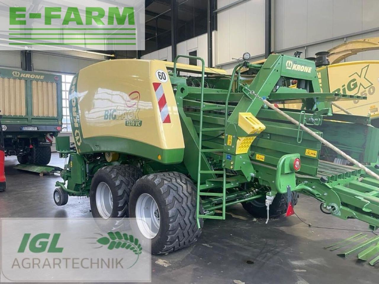 Krone big pack 1270 vc (304) - Пресс-подборщик тюковый: фото 4 Krone big pack 1270 vc (304) - Пресс-подборщик тюковый: фото 4