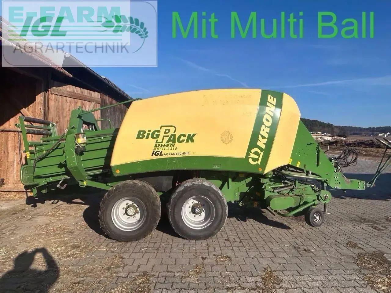 Krone big pack 1270 xc multi bale - Пресс-подборщик тюковый: фото 1 Krone big pack 1270 xc multi bale - Пресс-подборщик тюковый: фото 1