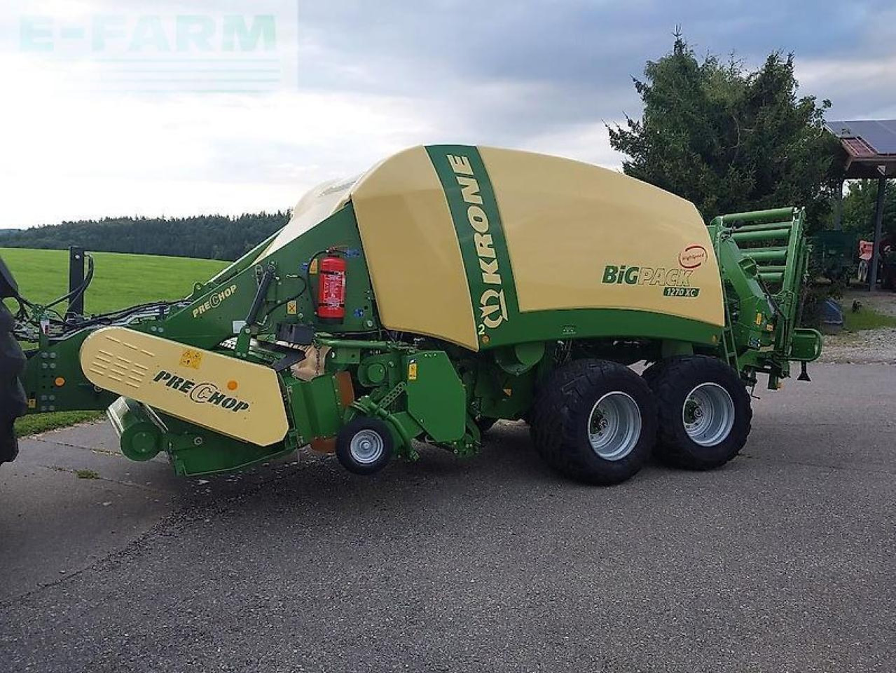 Krone big pack 1270 xc prechop - Пресс-подборщик тюковый: фото 1 Krone big pack 1270 xc prechop - Пресс-подборщик тюковый: фото 1