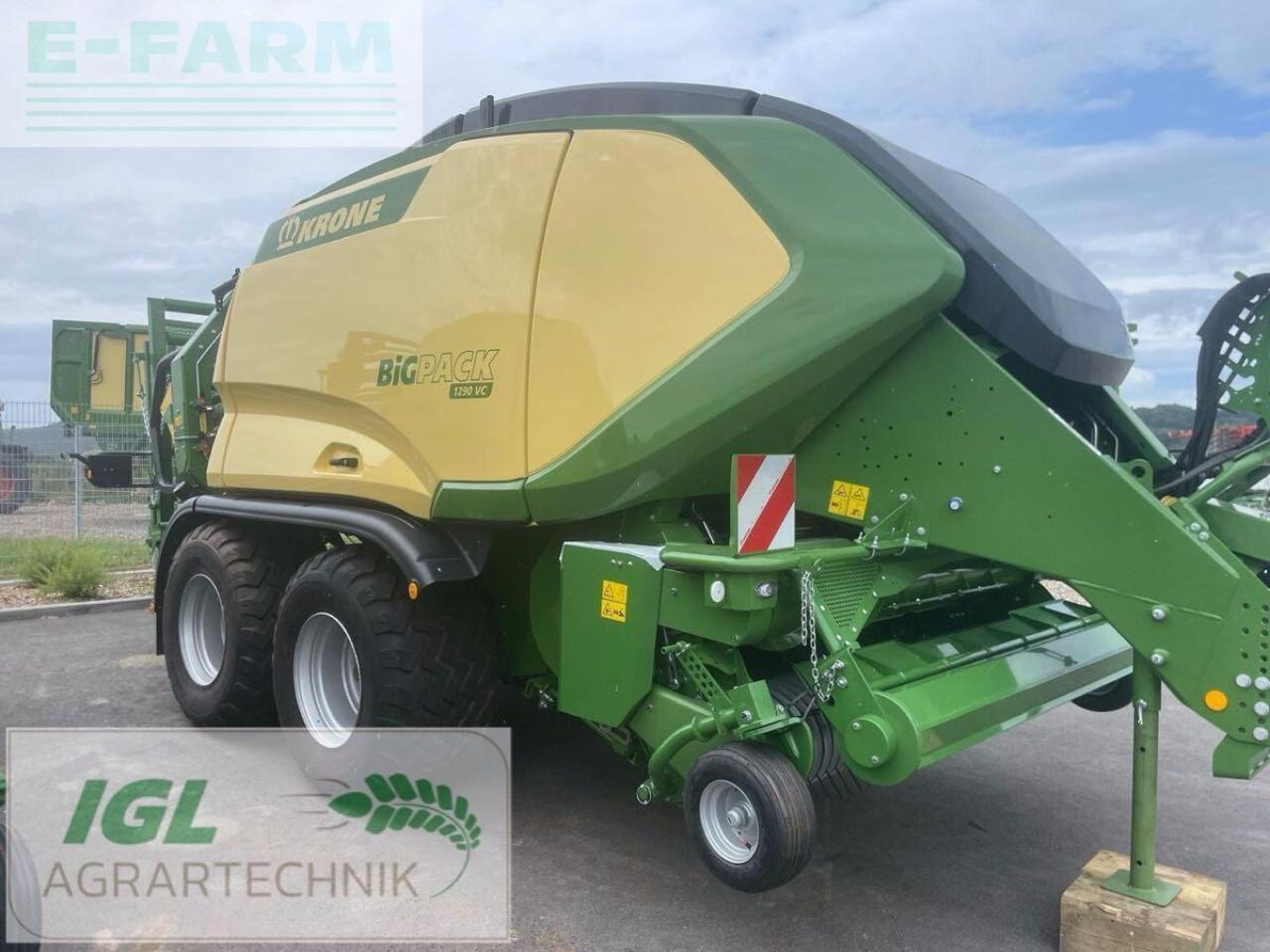 Krone big pack 1290 vc (bp405-11) - Пресс-подборщик тюковый: фото 1 Krone big pack 1290 vc (bp405-11) - Пресс-подборщик тюковый: фото 1