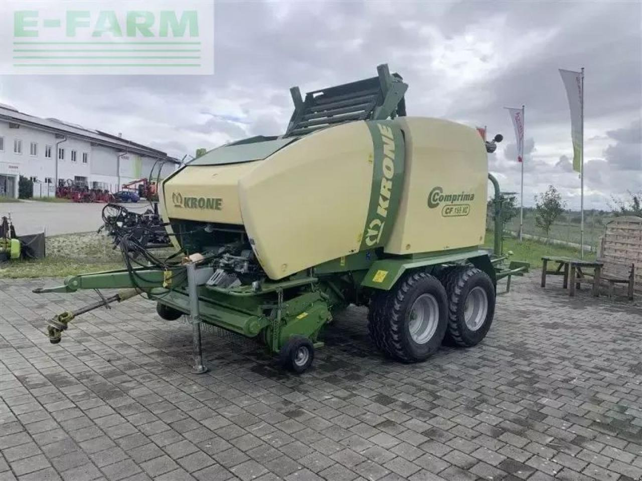Krone comprima cf 155 xc - Пресс-подборщик тюковый: фото 3 Krone comprima cf 155 xc - Пресс-подборщик тюковый: фото 3