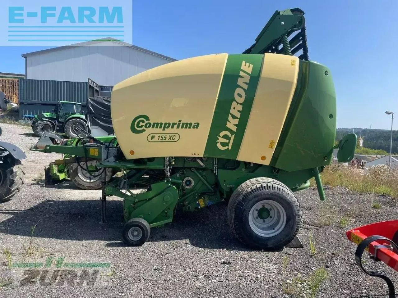Krone comprima f 155 xc - Пресс-подборщик тюковый: фото 2 Krone comprima f 155 xc - Пресс-подборщик тюковый: фото 2