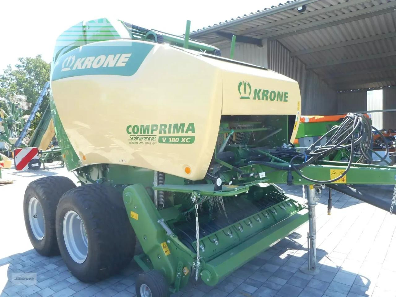 Krone comprima v 180 xc - Пресс-подборщик тюковый: фото 1 Krone comprima v 180 xc - Пресс-подборщик тюковый: фото 1