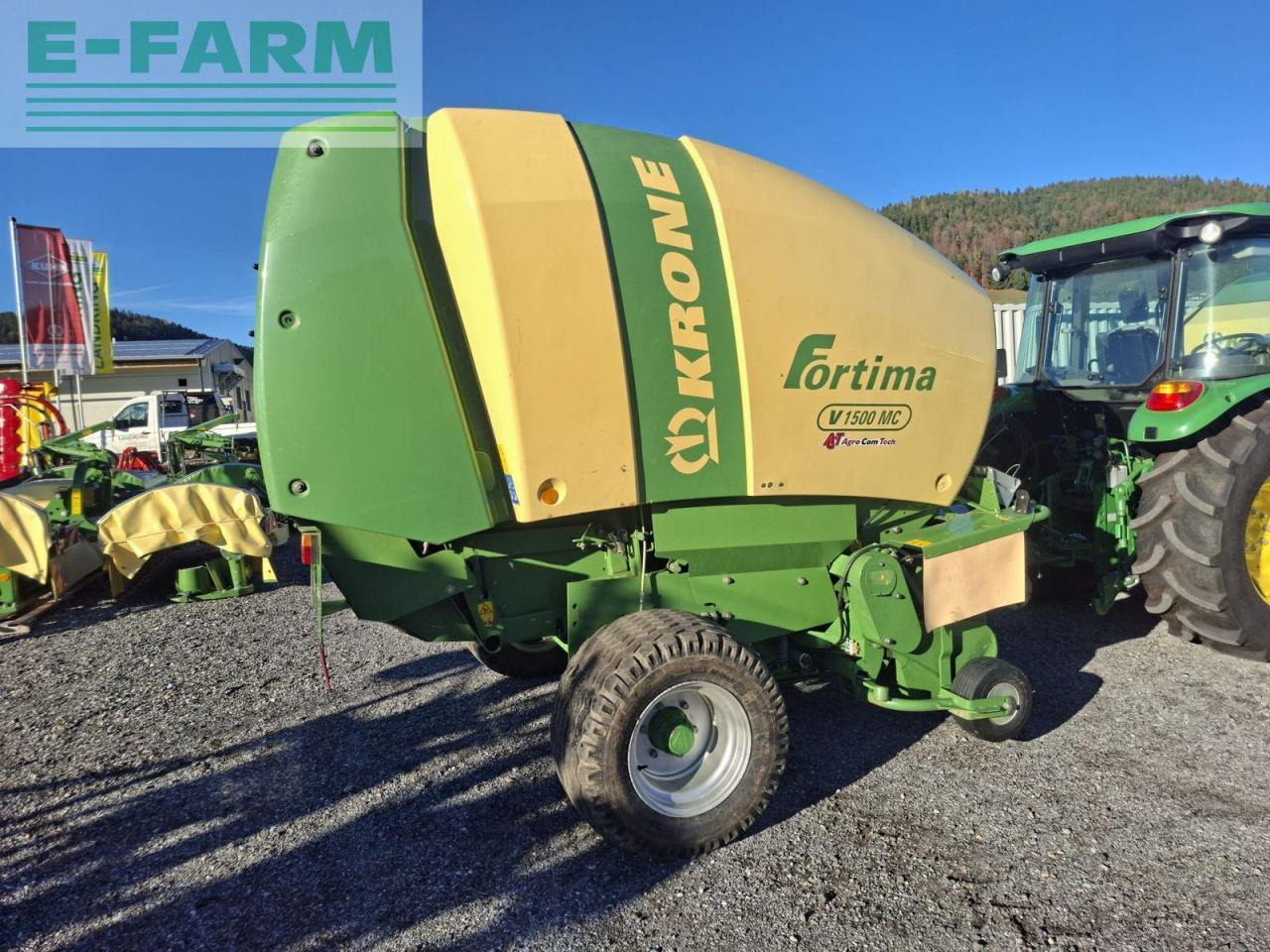 Krone fortima v 1500 mc - Пресс-подборщик тюковый: фото 3 Krone fortima v 1500 mc - Пресс-подборщик тюковый: фото 3