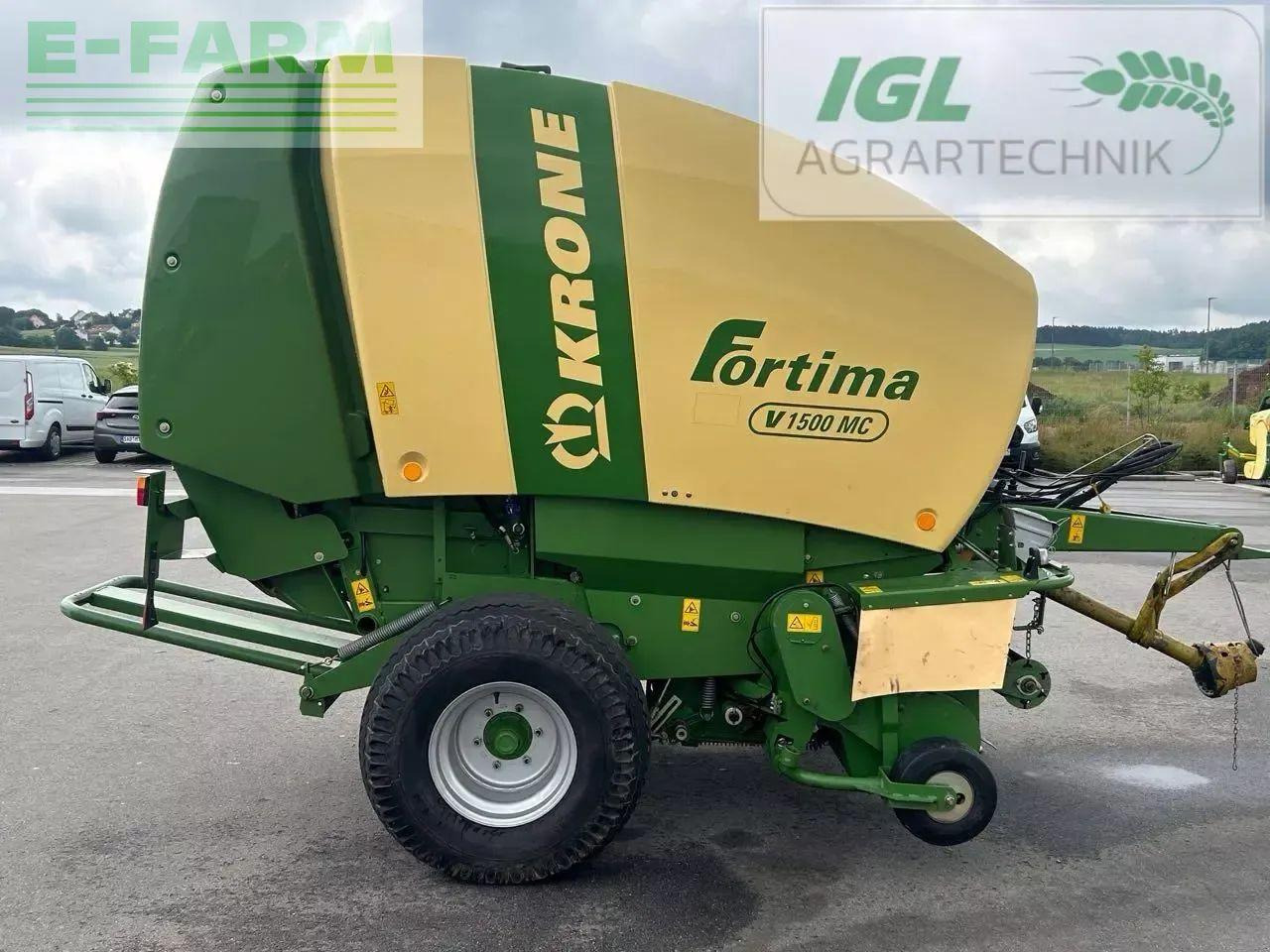 Krone fortima v 1500 mc - Пресс-подборщик тюковый: фото 1 Krone fortima v 1500 mc - Пресс-подборщик тюковый: фото 1