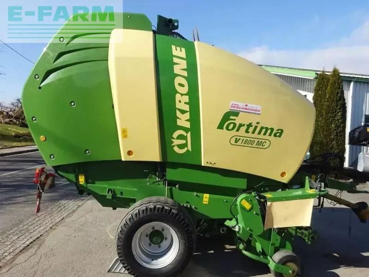 Krone fortima v 1800 mc rundballenpresse - Пресс-подборщик тюковый: фото 4 Krone fortima v 1800 mc rundballenpresse - Пресс-подборщик тюковый: фото 4