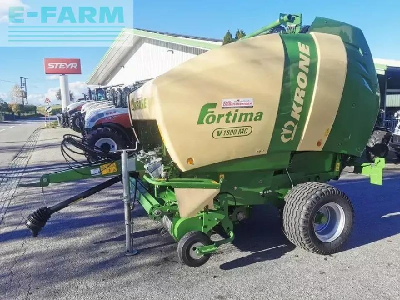 Krone fortima v 1800 mc rundballenpresse - Пресс-подборщик тюковый: фото 1 Krone fortima v 1800 mc rundballenpresse - Пресс-подборщик тюковый: фото 1
