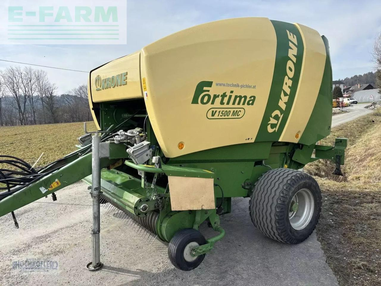 Krone fortima v1500mc - Пресс-подборщик тюковый: фото 1 Krone fortima v1500mc - Пресс-подборщик тюковый: фото 1